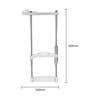 Optical Instrument Ophthalmic Chin Rest Forehead Bracket Set CR-3