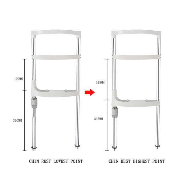 Ophthalmic Instrument Chin Rest Forehead Bracket Set CR-5