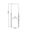 Ophthalmic Instrument Chin Rest Forehead Bracket Set CR-8