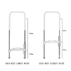Ophthalmic Instrument Chin Rest Forehead Bracket Set CR-8
