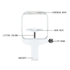 Optometry Equipment High Quality Ophthalmic Chin Rest Bracket Optical Use For Auto Refractometer CR-10