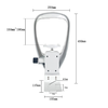 Ophthalmic Instrument Chin Rest Forehead Bracket Set CR-11