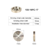 Auto Lens Edger Grinding Wheel Has 9 Different Size Optional Fit For Supore Lens Edger