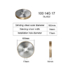 Automatic Grinder Diamond Grinding Wheel 4 Specifications Optional