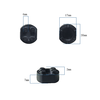 10 Pcs Silicone Optical Lens Block Suction Cups Auto Lens Edging Sucker LF-8268-1
