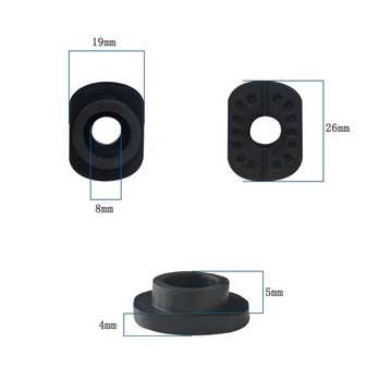 10 Pcs Flexible Silicone Optical Lens Block Suction Cups Auto Lens Edging Sucker LF-8264