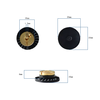 10 Pcs Flexible Silicone Optical Lens Block Suction Cups Auto Lens Edging Sucker LF-8260