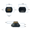 10 Pcs Plastic Optical Lens Block Suction Cups Auto Lens Edging Sucker LF-8250