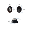 10 Pcs Flexible Silicone Optical Lens Block Suction Cups Auto Lens Edging Sucker LF-8248