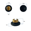 10 Pcs Flexible Silicone Optical Lens Block Suction Cups Auto Lens Edging Sucker LF-8244