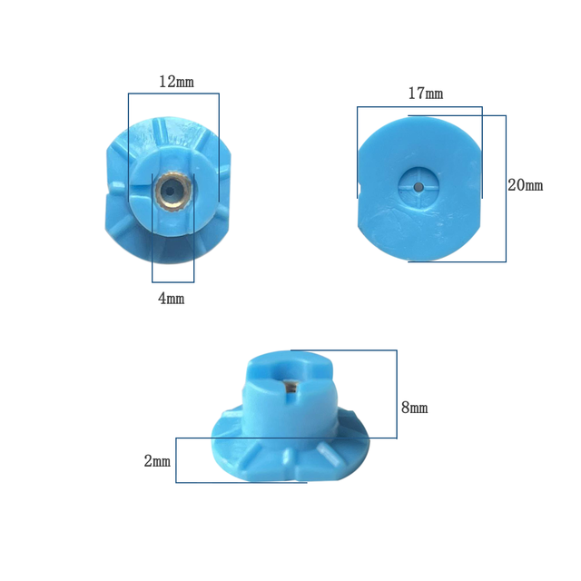 10 Pcs Lens Blocking Suction Cups for Auto Lens Edging Lens LF-8239