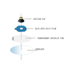 10 Pcs Flexible Silicone Auto Lens Edging Lens Cutting Sucker Optical Lens Blocking Suction Cups LF-8235