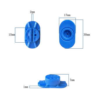 10 Pcs Flexible Silicone Optical Lens Block Suction Cups Auto Lens Edging Sucker LF-8234