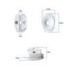 10 Pcs Flexible Silicone Optical Lens Block Suction Cups Auto Lens Edging Sucker LF-8231-1