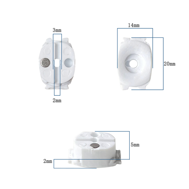 10 Pcs Flexible Silicone Optical Lens Block Suction Cups Auto Lens Edging Sucker LF-8231
