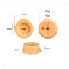 10 Pcs High Quality Plastic Round Suction Cups Lens Processing Auto Lens Edger Sucker LF-8230