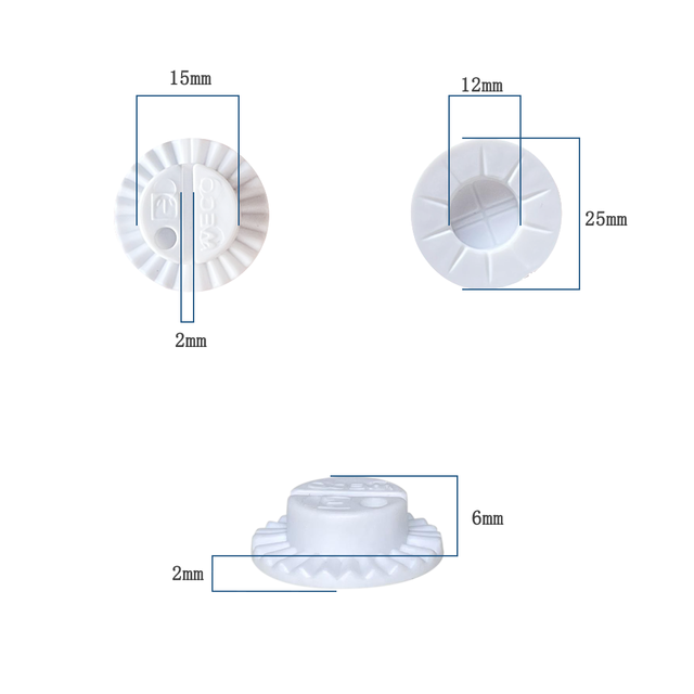 10 Pcs Plastic Optical Lens Block Suction Cups Auto Lens Edging Sucker LF-8226