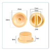 10 Pcs Silicone Optical Lens Block Suction Cups Auto Lens Edging Sucker LF-8224