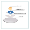 10 Pcs Silicone Optical Lens Block Suction Cups Auto Lens Edging Sucker LF-8224