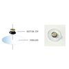 10 Pcs Flexible Silicone Optical Lens Block Suction Cups Auto Lens Edging Sucker LF-8215