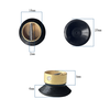 10 Pcs Flexible Silicone Optical Lens Block Suction Cups Auto Lens Edging Sucker LF-8208