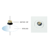 10 Pcs Silicone Optical Lens Block Suction Cups Auto Lens Edging Sucker LF-8201