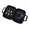 High Quality Eyeglasses Plier Set Nose Pad Temple Bridge Frame Adjusting Optical Frame Glasses Repair Hand Tool Kit RB015