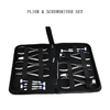 High Quality Full Function Optical Tools 8 Pcs Pliers And 6 Pcs Screwdrivers Set with Kit RB016