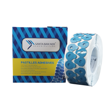 1000 Pcs Glass Blocking Pads Lens Grinding Double-sided Stickers Anti-slip Grinding Protection High-viscosity Lens Stickers SBN