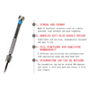 Hot Sale Multi Head Eyeglass Repair Screwdriver Set Precision Screwdriver Set SL021