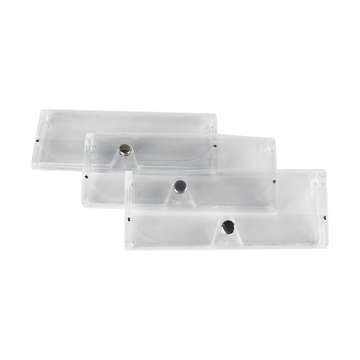 Fashion Transparent Portable Polarizing Clip Box Sunglasses Packing Case K001