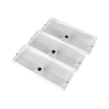 Fashion Transparent Portable Polarizing Clip Box Sunglasses Packing Case K001