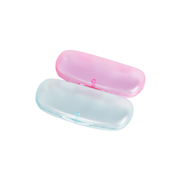 High End Transparent Colorful Optical Plastic Case/Eyeglasses Case I001
