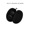 New Letter Pull Bag EVA Sunglasses Case Optical Mirror Case Large Capacity Protection Compression Manufacturer Wholesale G007