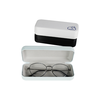 Korean Version Glasses Case High-end Anti Iron Eye Glasses Case Square Mercerized Glasses Case Luxury G006