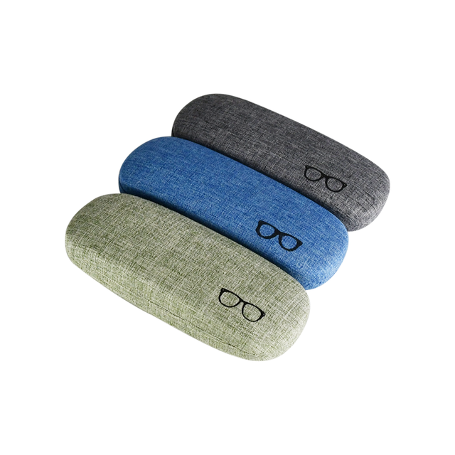 Designer Glasses Case Eyewear Displays Handmade PU Leather Sunglasses Case Eyeglass Box G002
