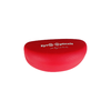 High Quality Large Size Hard Case Red Color With Black Inside Sunglasses Case For Optical Shop G001