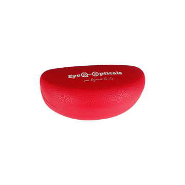 High Quality Large Size Hard Case Red Color With Black Inside Sunglasses Case For Optical Shop G001