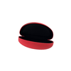 High Quality Large Size Hard Case Red Color With Black Inside Sunglasses Case For Optical Shop G001