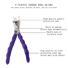 Optic Processing Center Lab Use Sunglasses Repair Pliers Tools Set Glasses Frame Optical Tool Kit Plier and Screwd B09AC
