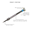 Optical Instrument Hot Sale Eyeglasses Tools Screwdrivers Set Optical Screwdriver Screwdriver Set A19M-9