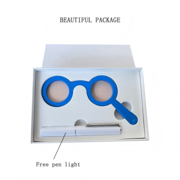 Bagolini Linear Mirror Binocular Check Eye Position Screening Vision Examination Inhibition Monocular Retinal Deviation BL-5