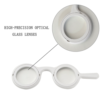 Optical Instrument Bagolini Linear Mirror Screening Inhibition Monocular Retinal Deviation With Penlight Bagolini BL-4