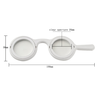 Optical Instrument Bagolini Linear Mirror Screening Inhibition Monocular Retinal Deviation With Penlight Bagolini BL-4