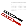 Optical Instruments 8 Pcs 40 Lenses Sphere Lenses Retinoscopy Lens Rack Retinoscopy Board Lens BL-8