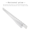 Optical Instrument High Quality Vertical And Horizontal Prism Bar With Metal Case Optometry Prism Bar VB-15+HB-16