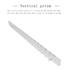 Optical Instrument High Quality Vertical And Horizontal Prism Bar With Metal Case Optometry Prism Bar VB-15+HB-16