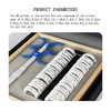 Optometry Instrument Prism Trial Lens Set With Adjustable Flipper Set Prism Set PS-48