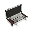 Optical Instrument 17 Pcs Loose Prism Set With Aluminium Case Prism Lens Set LP-16