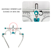 Optometry Instrument Adjustable Universal Progressive Trial Frame UTF-T4880J